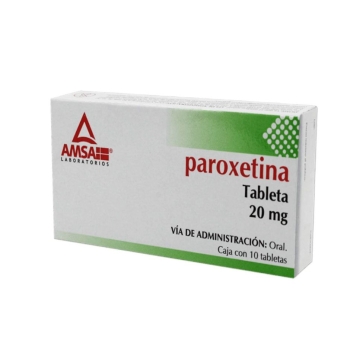 PAROXETINA 20MG 10TABS