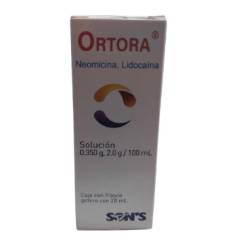 ORTORA (NEOMICINA, LIDOCAINA) 0.350 g, 2.0g, /mL