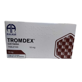 TROMDEX (EZETIMIBA) 10MG C/30 TAB