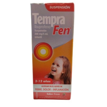 TEMPRA FEN (IBUPROFEN) SUSPENSION 200Mg/5mL - THIS PRODUCT IS ONLY AVAILABLE IN MEXICO