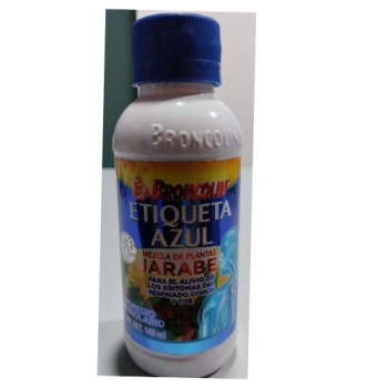 BRONCOLIN BLUE LABEL (HERBOLARY REMEDY) 140 ml - Shipping restrictions: *THIS PRODUCT IS ONLY AVAILABLE IN MEXICO