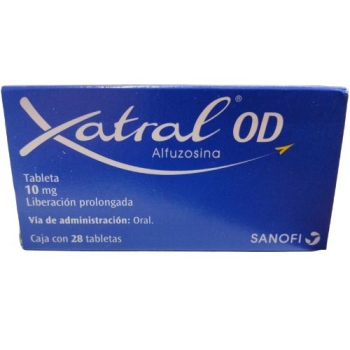 XATRAL OD  (ALFUZOSIN) 10MG 28 TABLETS