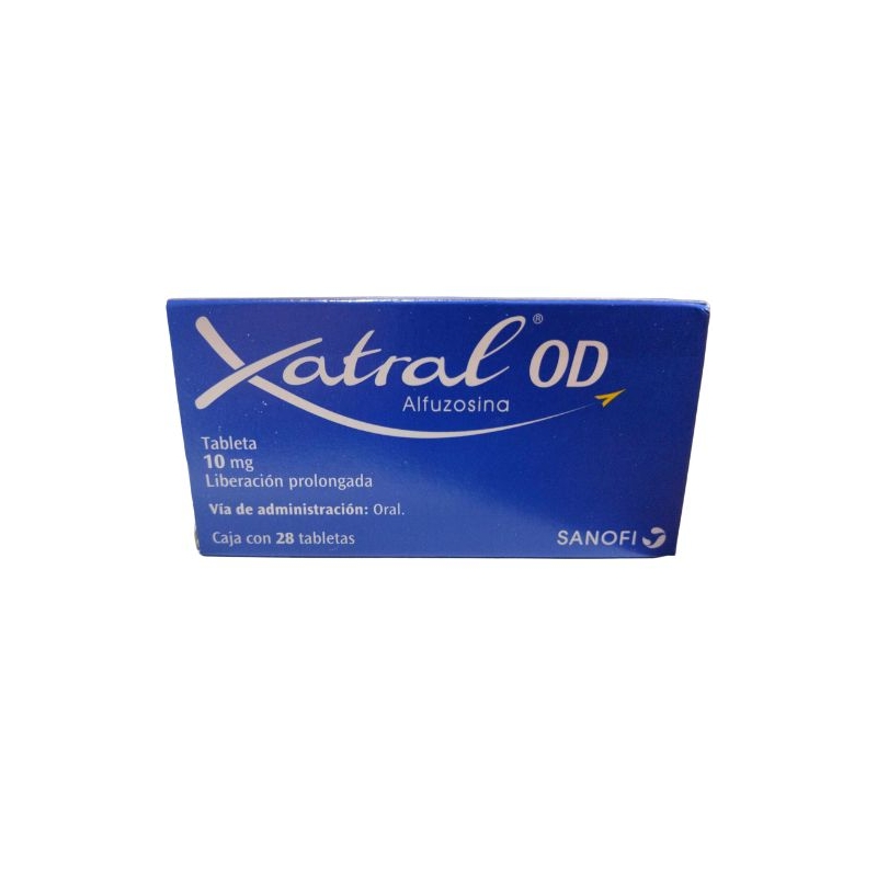 XATRAL OD (ALFUZOSINA) 10MG 28 TABLETAS - MEXIPHARMACY - FARMACIA ...