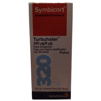 SYMBICORT (BUDESONIDE/FORMOTEROL) 60 doses Powder