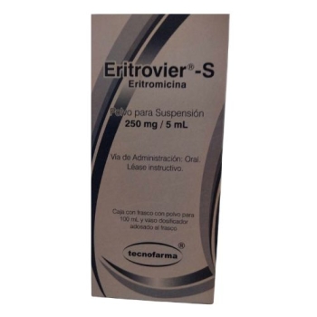 ERITROVIER-S (ERITROMICINA)  250 MG / 5ML