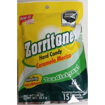ZORRITONE TRADITIONAL  C/15 SOLID CANDY 52.5G