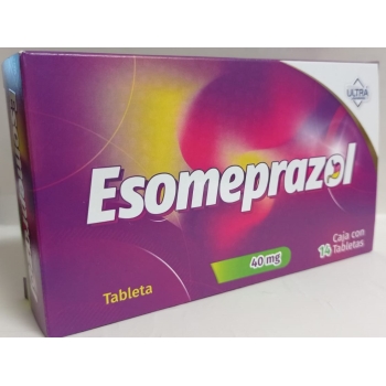 ESOMEPRAZOLE (ULTRA) 40MG WITH 14 TABLETS