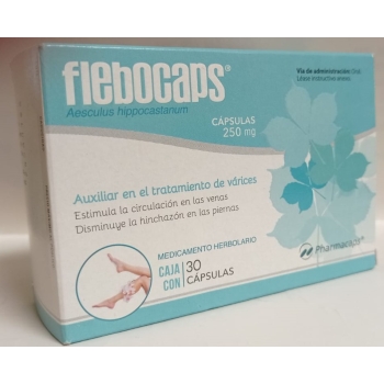 FLEBOCAPS 250MG CON 30 CAPSULAS