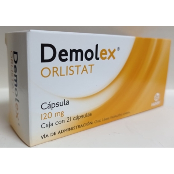 DEMOLEX (ORLISTAT) 120MG C/21 CAPULES