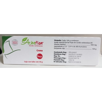 ACHEFLAM 5MG ( CORDIA VERBENACEA) CREMA 30G