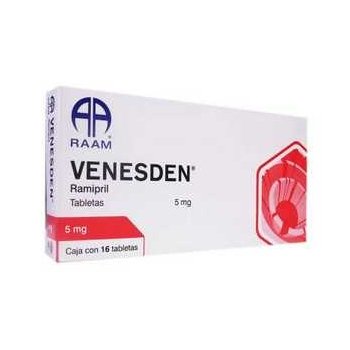 VENESDEN (RAMIPRIL) 5MG CON 16 TABLETS