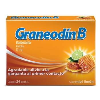 GRANEODIN B 10MG WITH 24 HONEY-LEMON FLAVOR TABLETS