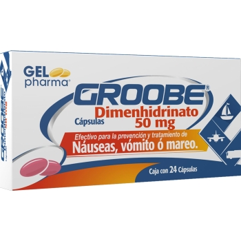 GROOBE 50 MG (Gelpharma) WITH 24 CAPSULES