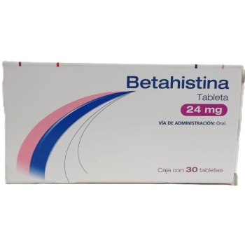 BETAHISTINA (Neolpharma) 24MG CON 30 TABLETAS