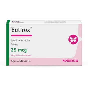 EUTIROX (Levothyroxine) 25MCG 50TAB