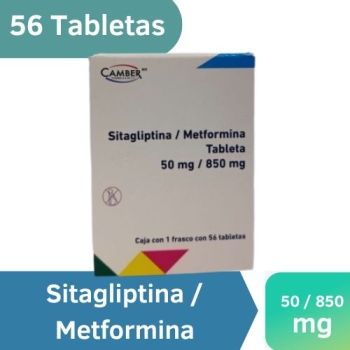 SITAGLIPTIN/METFORMIN (Camber) 50MG/850MG C/56 TABLETS