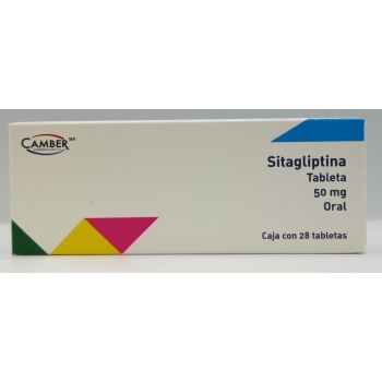 SITAGLIPTINA (JANUVIA) ??CAMBER 50MG 28 TABLETS
