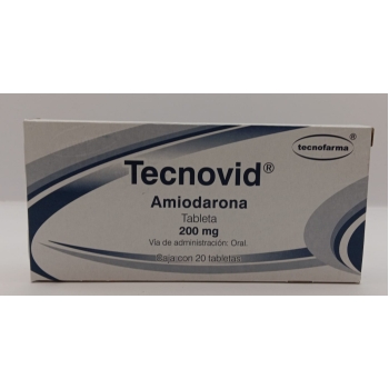 TECNOVID (Amiodarone) 200MG WITH 20 TABLETS