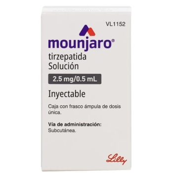 Mounjaro 2.5 Mg / 0.5 Ml With 1 Bottle