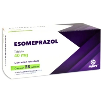 ESOMEPRAZOL (Maver) 40MG 28 TABLETAS