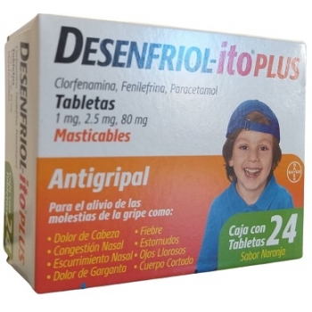 DESENFRIOL-ITO PLUS 24TAB