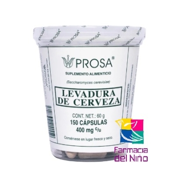 LEVADURA DE CERVEZA (Prosa) 400MG C/150 CAPSULAS