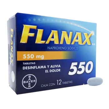 FLANAX (NAPROXEN SODIUM) 550MG 12TAB