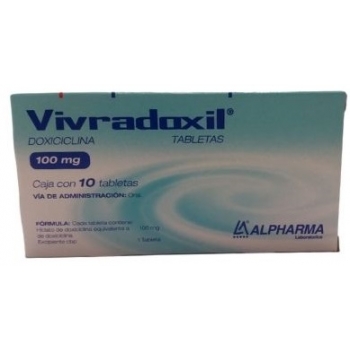 VIVRADOXIL (DOXICICLINA) 100MG 10TAB