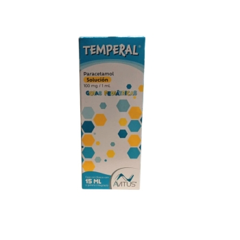TEMPERAL (Paracetamol) SOLUCION PEDIATRICA 100MG 15ML