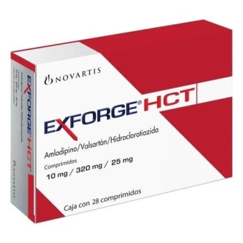 EXFORGE HCT 10/320/25MG 28TAB