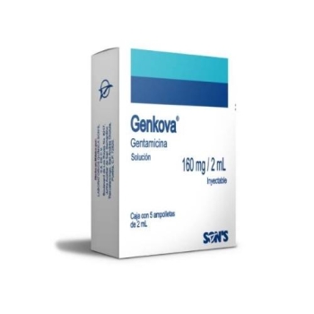 GENKOVA (GENTAMICIN) 160MG/2ML SOL. INJECTION *THIS PRODUCT IS ONLY AVAILABLE IN MEXICO