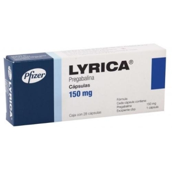 LYRICA (PREGABALIN) 150MG 28CAP *THIS PRODUCT IS ONLY AVAILABLE IN MEXICO