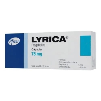 LYRICA (PREGABALINA)75MG 28CAP *THIS PRODUCT IS ONLY AVAILABLE IN MEXICO