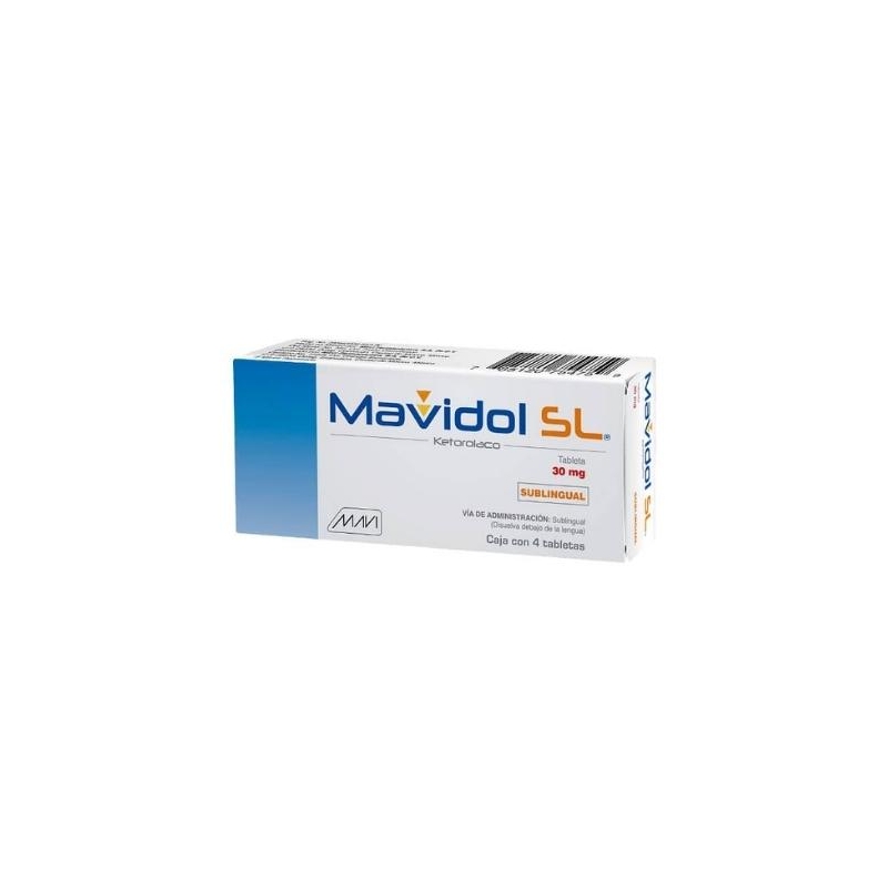Mavidol Sl Ketorolaco Mg Tab Sublinguales Mexipharmacy