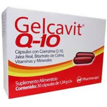 GELCAVIT Q-10 (MULTIVITAMINS AND MINERALS) 30TAB
