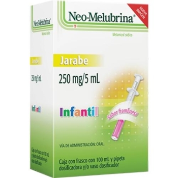 NEO-MELUBRINA  (METAMIZOL SODIUM) 100ML INFANTIL  *THIS PRODUCT IS ONLY AVAILABLE IN MEXICO