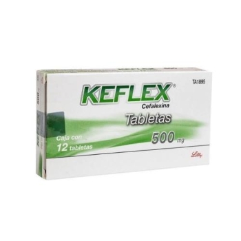 KEFLEX (CEFALEXINE) 500MG 12PILL
