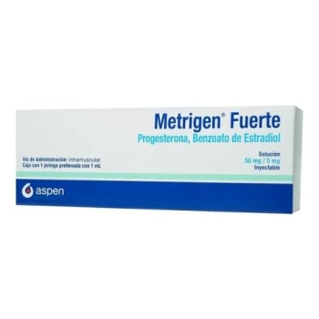 METRIGEN FUERTE 5MG/50MG SOLUCION INYECTABLE * restringuido para USA*