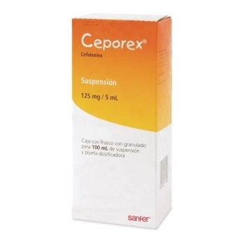 CEPOREX (CEPHALEXIN) 125MG 100ML *THIS PRODUCT IS ONLY AVAILABLE IN MEXICO