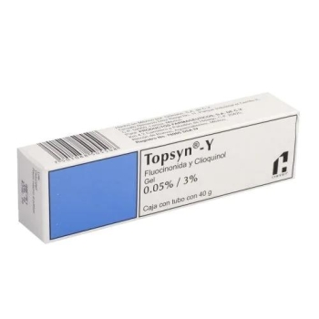 TOPSYN Y (FLUOCINONIDA/CLIOQUINOL) 0.05/3.00G 40G