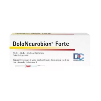 DOLO-NEUROBION FORTE SOLUCION INYECTABLE