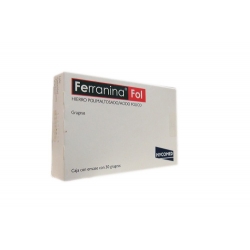 FERRAMINA FOL  POLYMALTOSED IRON / FOLIC ACID 30TABLETAS