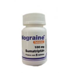 NOGRAINE (SUMATRIPTAN) 100MG 5TAB