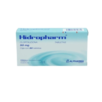 HIDROPHARM (CLORTALIDONA) 50MG 30TABS