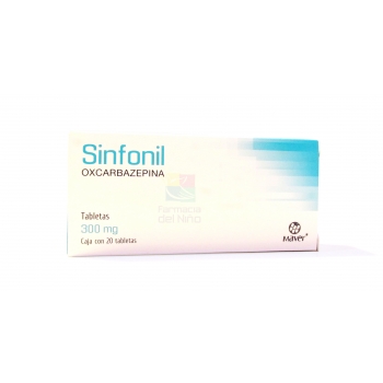 SINFONIL (OXCARBAZEPINE) 300MG 20TAB