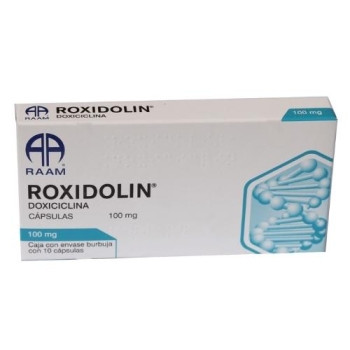 ROXIDOLIN (DOXICICLINE) 100MG 10PILLS