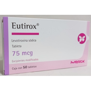 EUTIROX (LEVOTHIROXINE SODIC) 75MCG 50TAB
