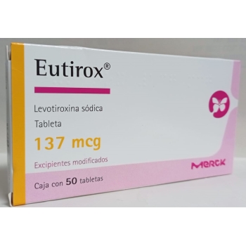 EUTIROX (LEVOTHIROXINE SODIC) 137MCG 50TAB