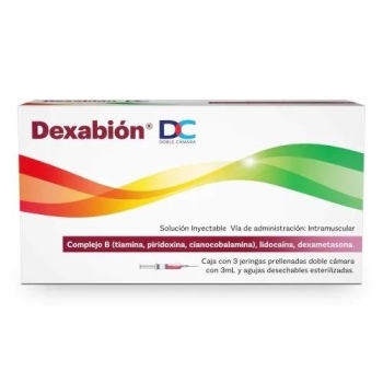 DEXABION DC (VITAMINAS Y DEXAMATASONA) SOLUCION INYECTABLE