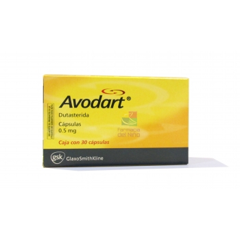 AVODART (DUTASTERIDA) 0.5MG 30CAPSULAS